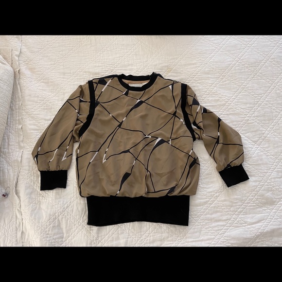 Vintage 80’s Top w shoulder pads - Picture 8 of 9